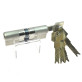 Циліндр Evva 3KS plus 87 (31x56) ключ-ключ нікель Циліндр Evva 3KS plus 87 (31x56) ключ-ключ нікель