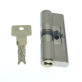 Циліндр Evva 3KS plus BSZ 107 (51x56) ключ-ключ нікель Циліндр Evva 3KS plus BSZ 107 (51x56) ключ-ключ нікель