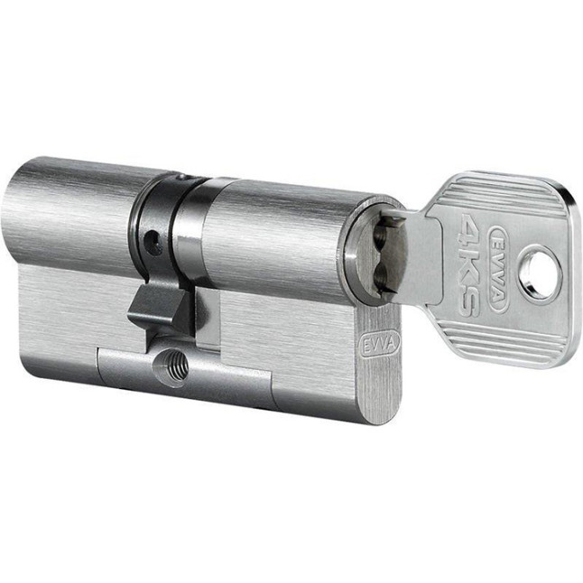 Циліндр Evva 4KS 102 (41x61) ключ-ключ нікель