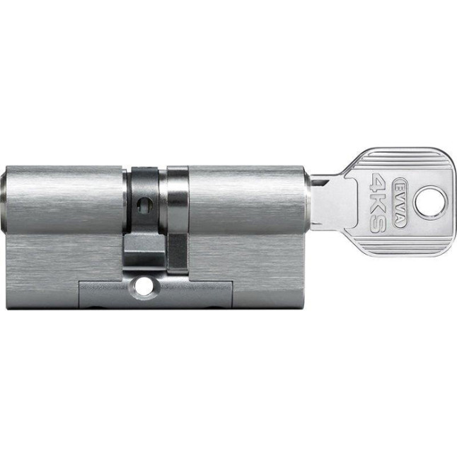 Циліндр Evva 4KS 102 (41x61) ключ-ключ нікель