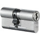 Циліндр Evva 4KS 117 (51x66) ключ-ключ нікель
