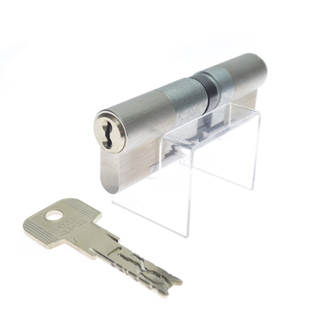 Циліндр Evva 4KS 107 (31x76) ключ-ключ нікель
