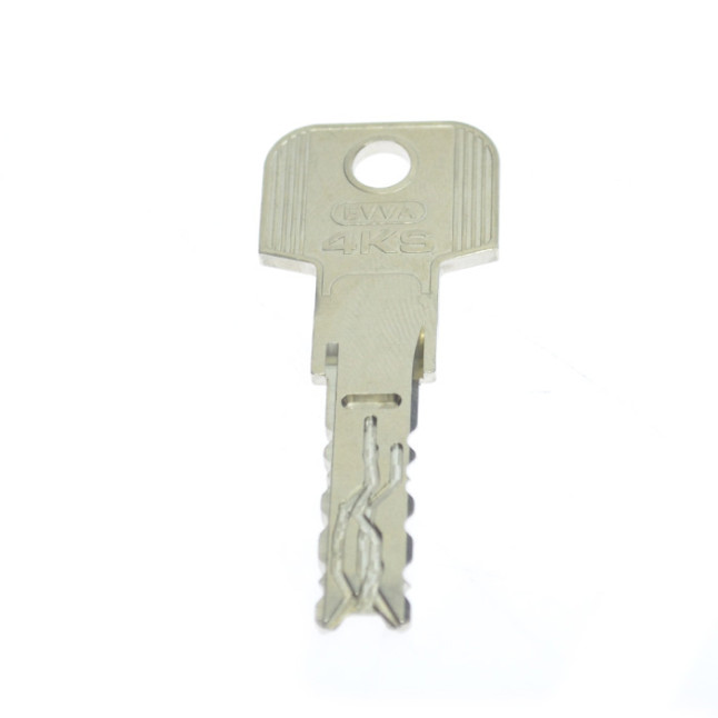 Циліндр Evva 4KS BSZ 127 (51x76) ключ-ключ нікель Циліндр Evva 4KS BSZ 127 (51x76) ключ-ключ нікель
