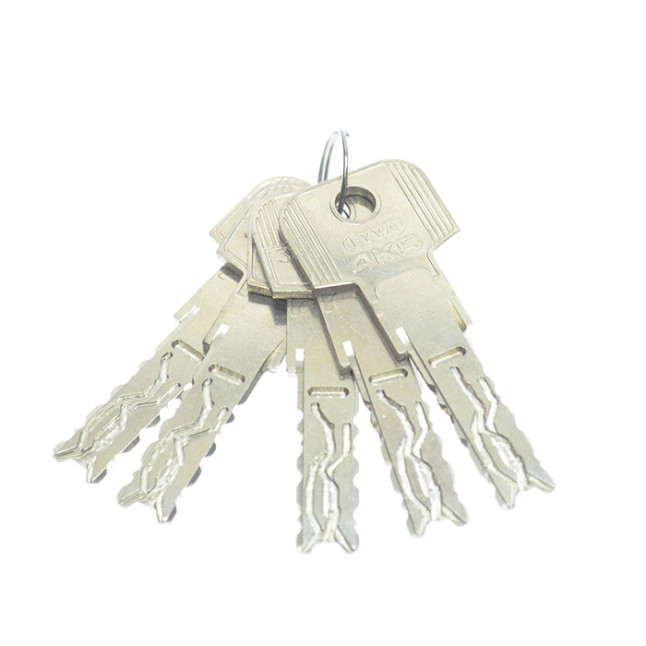 Циліндр Evva 4KS BSZ 127 (56x71) ключ-ключ нікель Циліндр Evva 4KS BSZ 127 (56x71) ключ-ключ нікель