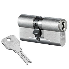 Циліндр Evva 4KS SSW 152 (76x76) ключ-ключ нікель Циліндр Evva 4KS SSW 152 (76x76) ключ-ключ нікель