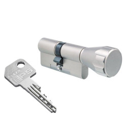 Цилиндр Evva EPS 67 (36x31T) ключ-тумблер никель Цилиндр Evva EPS 67 (36x31T) ключ-тумблер никель