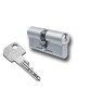 Циліндр Evva EPS KZS 87 (41x46) ключ-ключ нікель Циліндр Evva EPS KZS 87 (41x46) ключ-ключ нікель