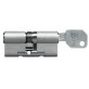 Циліндр Evva EPS KZS 87 (41x46) ключ-ключ нікель Циліндр Evva EPS KZS 87 (41x46) ключ-ключ нікель