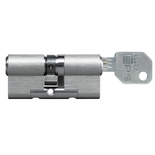 Циліндр Evva EPS KZS 97 (46x51) ключ-ключ нікель Циліндр Evva EPS KZS 97 (46x51) ключ-ключ нікель