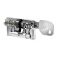Циліндр Evva EPS 97 (56x41T) ключ-тумблер нікель Циліндр Evva EPS 97 (56x41T) ключ-тумблер нікель