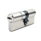 Цилиндр Abus Bravus 2000MX 110 (55x55) ключ-ключ матовый хром