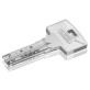 Цилиндр Abus Bravus 2000MX 110 (60x50T) ключ-тубмлер матовый хром