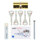 Цилиндр Abloy Protec 2 62 (31x31) Kila латунь CY 322 5KEY ключ-ключ