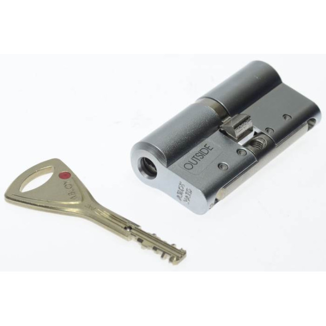 Циліндр Abloy Protec 2 Hard 63 (32Hx31) MCR матовий хром CY 332 5KEY ключ-ключ