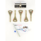 Циліндр Abloy Protec 2 Hard 78 (32Hx46) CR хром CY 332 5KEY ключ-ключ
