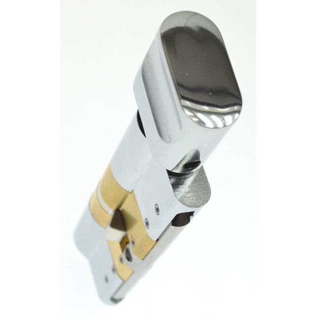 Циліндр Abloy Protec 2 Hard 83 (47Hx36T) CR хром CY 333 5KEY ключ-тумблер
