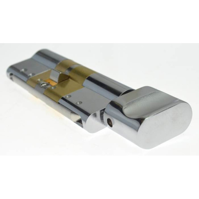 Циліндр Abloy Protec 2 Hard 83 (47Hx36T) CR хром CY 333 5KEY ключ-тумблер