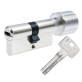 Цилиндр Abus Bravus compact 1000 100 (30x70T) ключ-тубмлер матовый хром