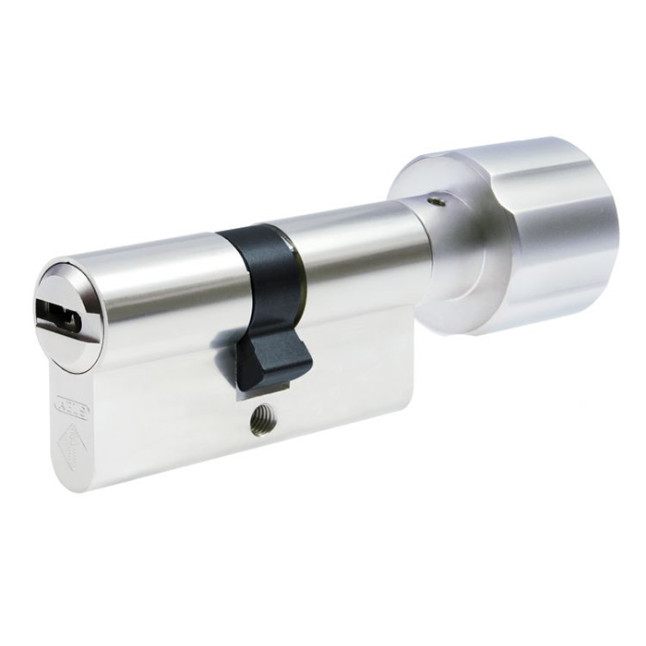 Цилиндр Abus Bravus compact 1000 110 (70x40T) ключ-тубмлер матовый хром