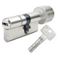 Цилиндр Abus Bravus 2000MX 80 (35x45T) ключ-тубмлер матовый хром