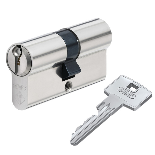 Циліндр Abus Standart S6P 100 (40x60) ключ-ключ матовий хром Циліндр Abus Standart S6P 100 (40x60) ключ-ключ матовий хром