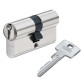 Циліндр Abus Standart S6P 100 (40x60) ключ-ключ матовий хром Циліндр Abus Standart S6P 100 (40x60) ключ-ключ матовий хром