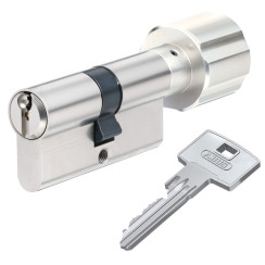 Циліндр Abus Standart S6P 125 (75x50T) ключ-тубмлер матовий хром Циліндр Abus Standart S6P 125 (75x50T) ключ-тубмлер матовий хром