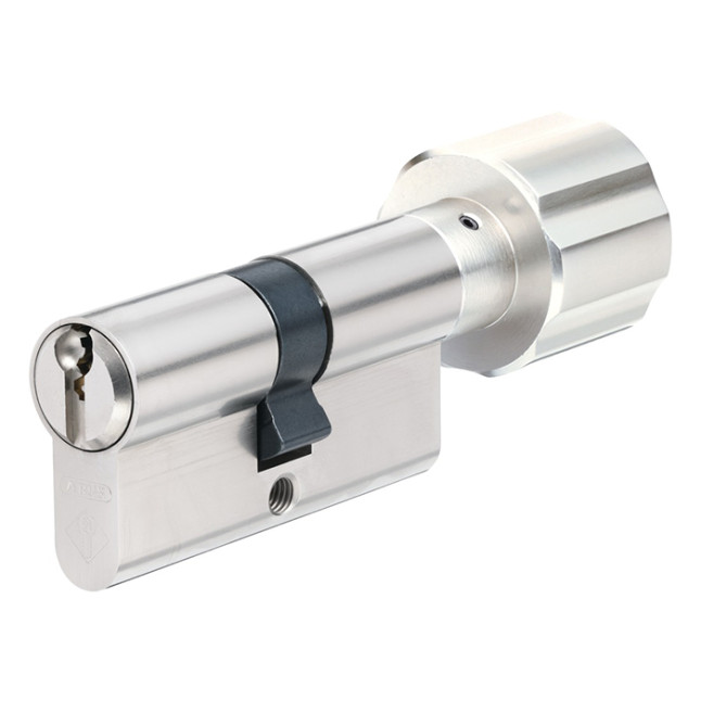 Циліндр Abus Standart S6P 106 (80x26T) ключ-тубмлер матовий хром Циліндр Abus Standart S6P 106 (80x26T) ключ-тубмлер матовий хром