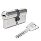 Циліндр Abus M12R 65 (30x35) ключ-ключ матовий хром Циліндр Abus M12R 65 (30x35) ключ-ключ матовий хром