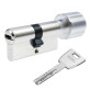 Циліндр Abus M12R 85 (45x40T) ключ-тубмлер матовий хром Циліндр Abus M12R 85 (45x40T) ключ-тубмлер матовий хром