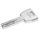 Цилиндр Abus M12R 40 (30x10Sh) ключ-шток матовый хром Цилиндр Abus M12R 40 (30x10Sh) ключ-шток матовый хром