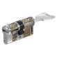Цилиндр Abus M12R 45 (35x10Sh) ключ-шток матовый хром Цилиндр Abus M12R 45 (35x10Sh) ключ-шток матовый хром