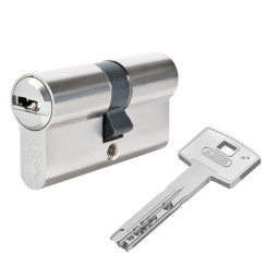 Циліндр Abus Vela compact 1000 85 (30x55) ключ-ключ матовий хром Циліндр Abus Vela compact 1000 85 (30x55) ключ-ключ матовий хром