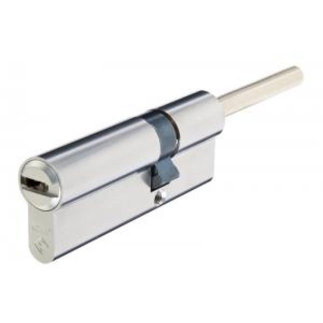 Цилиндр Abus Vela compact 1000 50 (40x10Sh) ключ-шток матовый хром Цилиндр Abus Vela compact 1000 50 (40x10Sh) ключ-шток матовый хром