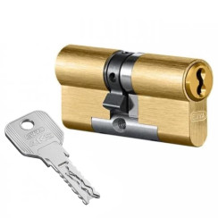 Циліндр Evva 4KS 142 (66x76) ключ-ключ латунь