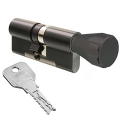 Циліндр Evva 4KS 112 (51x61T) ключ-тумблер бронза