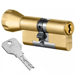 Циліндр Evva 4KS 132 (46x86T) ключ-тумблер латунь