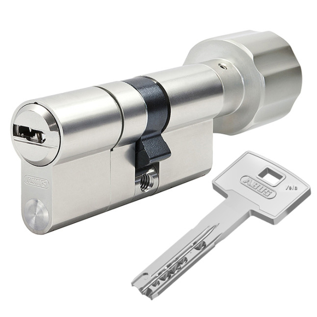 Циліндр Abus Vela 1000MX 65 (35x30T) ключ-тубмлер матовий хром Циліндр Abus Vela 1000MX 65 (35x30T) ключ-тубмлер матовий хром