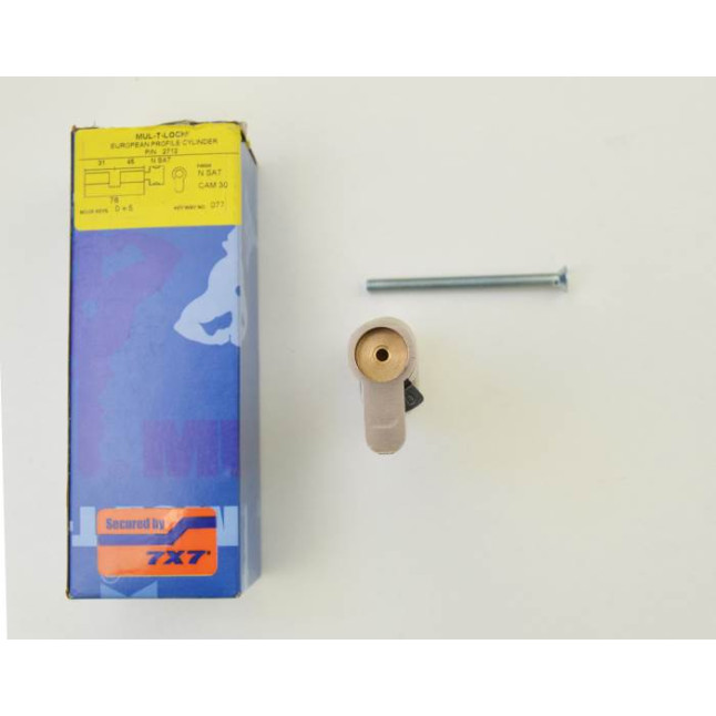Цилиндр Mul-t-lock 7x7 54.5 (9.5x45T) половинка тумблер