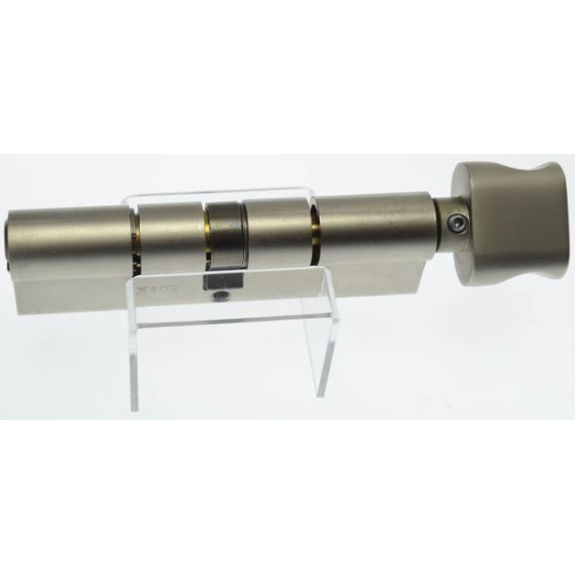 Цилиндр Mul-t-lock 7x7 92 (27x65T) ключ-тумблер NST никель сатин