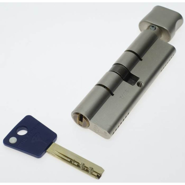 Цилиндр Mul-t-lock 7x7 100 (35x65T) ключ-тумблер NST никель сатин Цилиндр Mul-t-lock 7x7 100 (35x65T) ключ-тумблер NST никель сатин