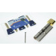 Циліндр Mul-t-lock 7x7 80 (40x40T) ключ-тумблер EB латунь Циліндр Mul-t-lock 7x7 80 (40x40T) ключ-тумблер EB латунь