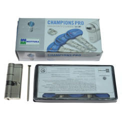 Циліндр Mottura Champions PRO CP4D3151 82 (31x51) ключ-ключ матовий хром Циліндр Mottura Champions PRO CP4D3151 82 (31x51) ключ-ключ матовий хром