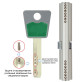 Цилиндр Mul-t-lock 7x7 110 (55x55) ключ-ключ VIP NST никель сатин Цилиндр Mul-t-lock 7x7 110 (55x55) ключ-ключ VIP NST никель сатин