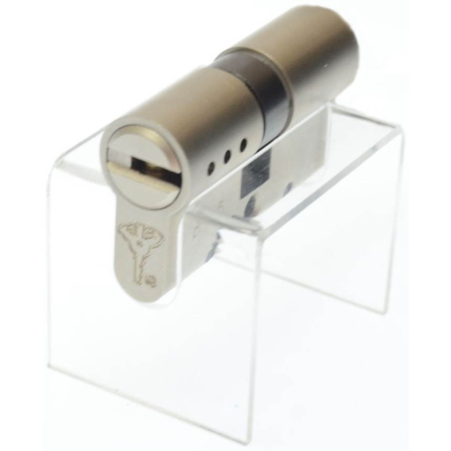 Циліндр Mul-t-lock Interactive 92 (27x65) ключ-ключ NST нікель сатин