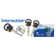 Циліндр Mul-t-lock Interactive 110 (65x45T) ключ-тумблер NST нікель сатин