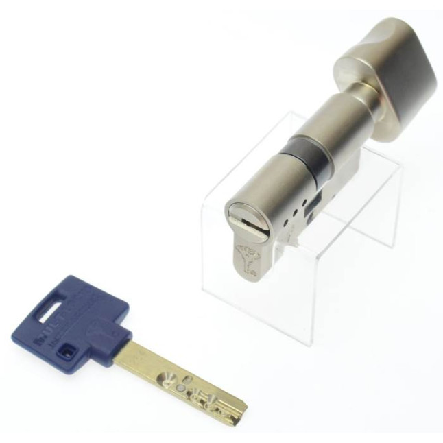 Циліндр Mul-t-lock Interactive 85 (50x35T) ключ-тумблер NST нікель сатин Циліндр Mul-t-lock Interactive 85 (50x35T) ключ-тумблер NST нікель сатин