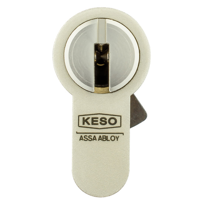 Циліндр KESO 8000 Ω2 85 (40x45) ключ-ключ NM нікель сатин