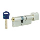 Циліндр Mul-t-lock Integrator 90 (45x45T) ключ-тумблер VIP NST нікель сатин Циліндр Mul-t-lock Integrator 90 (45x45T) ключ-тумблер VIP NST нікель сатин