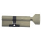 Цилиндр Sherlock HK 100 (55x45T) никель сатин ключ-тумблер Цилиндр Sherlock HK 100 (55x45T) никель сатин ключ-тумблер